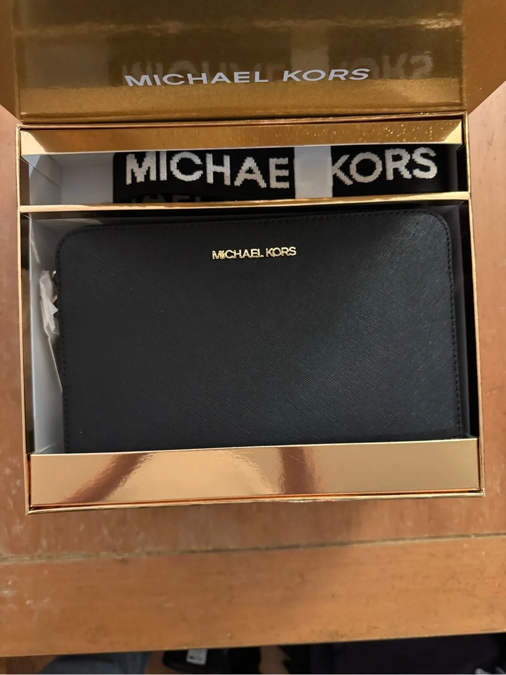 Michael Kors structured black